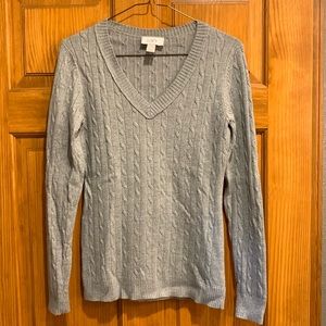 LOFT grey sweater
